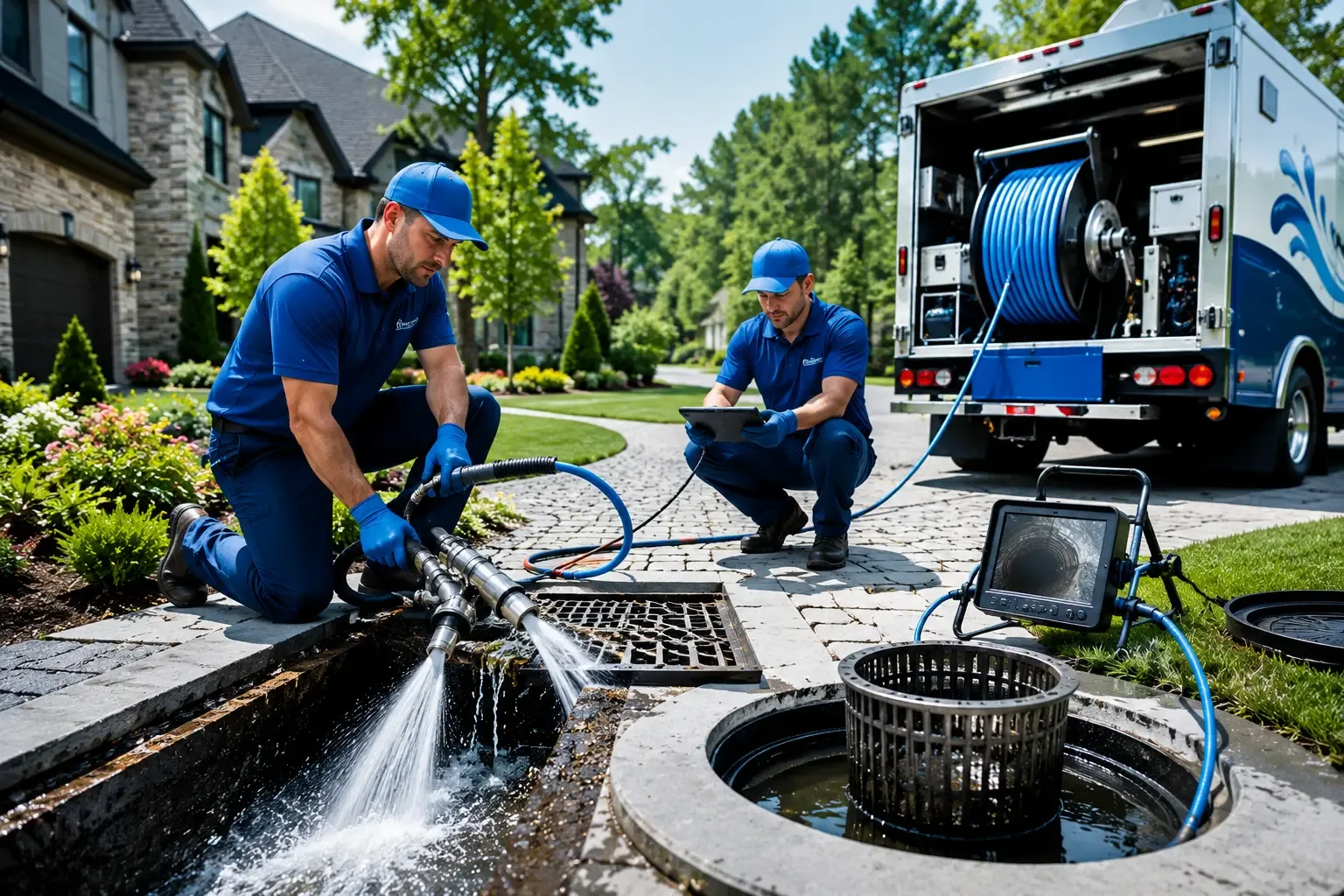 Local outdoor drain cleaning professionals in Galena, OH